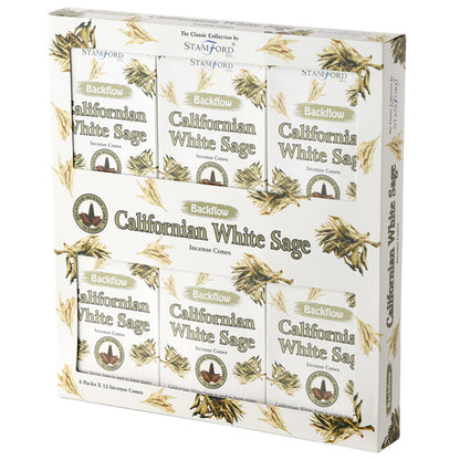 Backflow incense cones creating cascading smoke