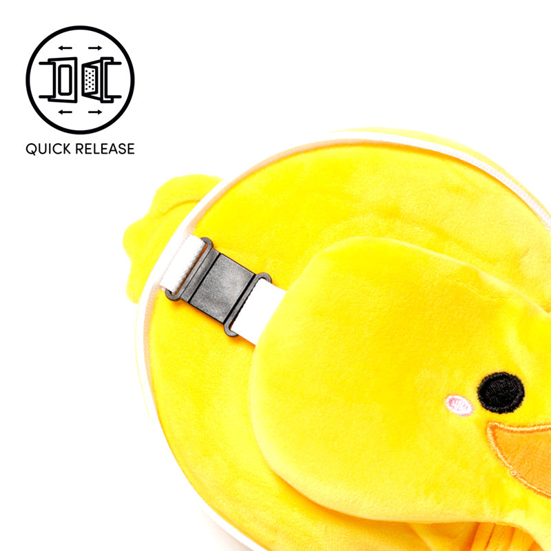 Relaxeazzz Duck Travel Pillow Eye Mask Set