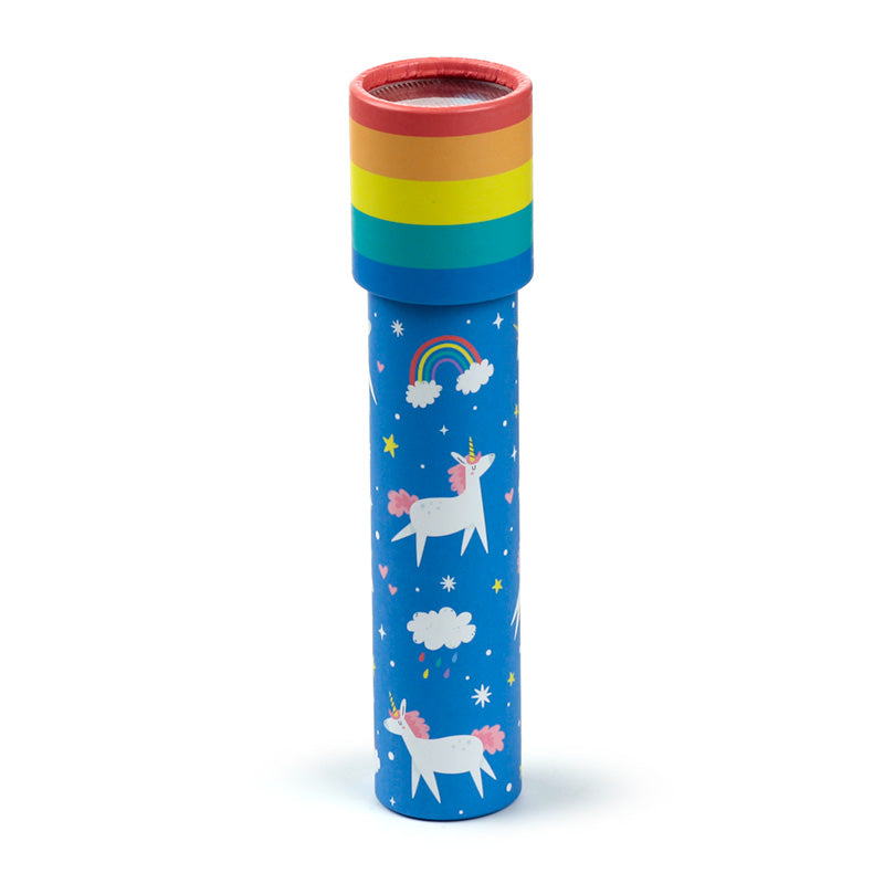 Unicorn Magic Kaleidoscope with colourful designs