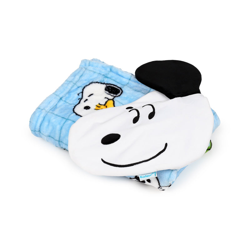 Snoopy and Woodstock plush toy displayed as decor