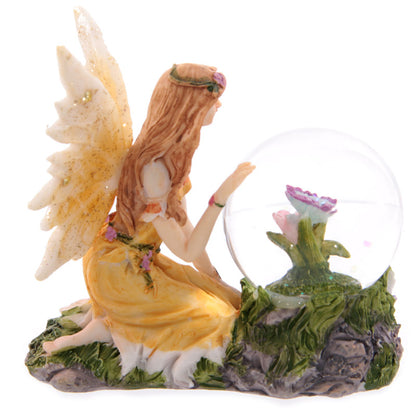 Glitter Flower Fairy Waterball Ornament as a gift