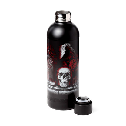 Gothica Insulated Bottle with dark gothic theme