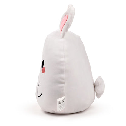 Frances the Bunny plush toy in a cozy home setting