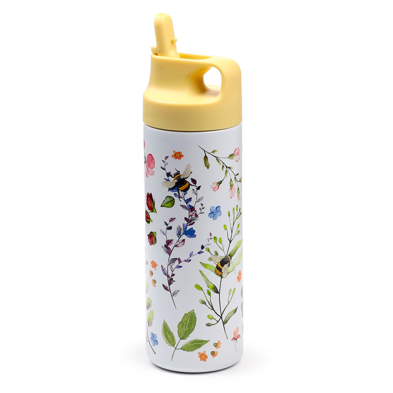 Nectar Meadows Insulated Drinks Bottle with floral design