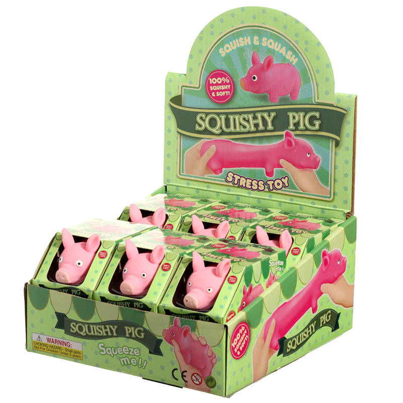 Charming Stretchy Squeezy Pig for Playtime