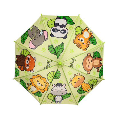 Durable Adoramals Wild Kids Umbrella for rainy days
