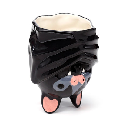 Decorative Bat Mug Upside Down Design