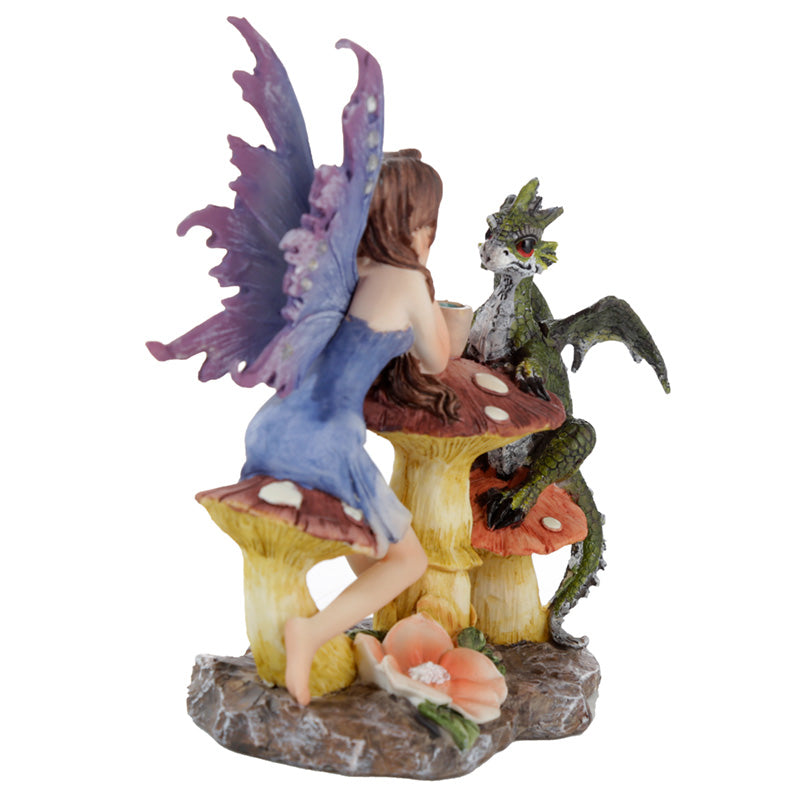 Collectable Woodland Spirit Dragon Tea Party Fairy 4