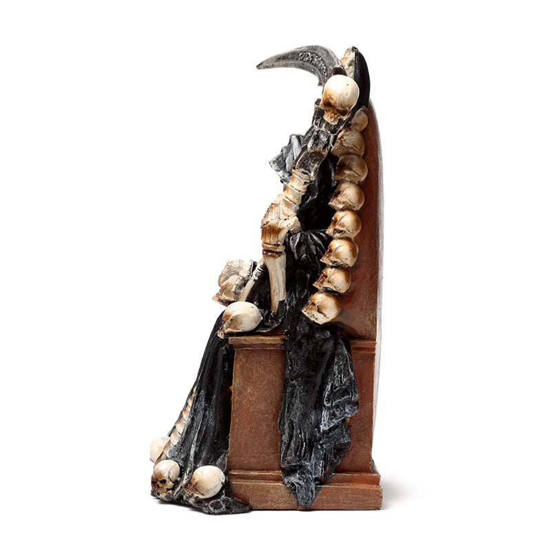 Reaper Throne of Skulls LED Ornament glowing