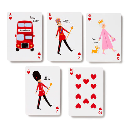 London Souvenir Playing Cards - Displayed in Home