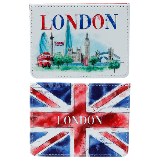 London Tour Contactless Protection Fabric Card Holder Wallet
