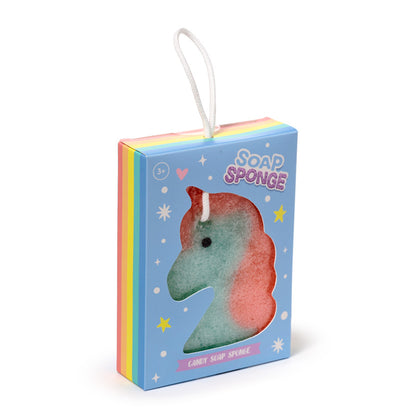 Magical Unicorn Soap Sponge with soft texture