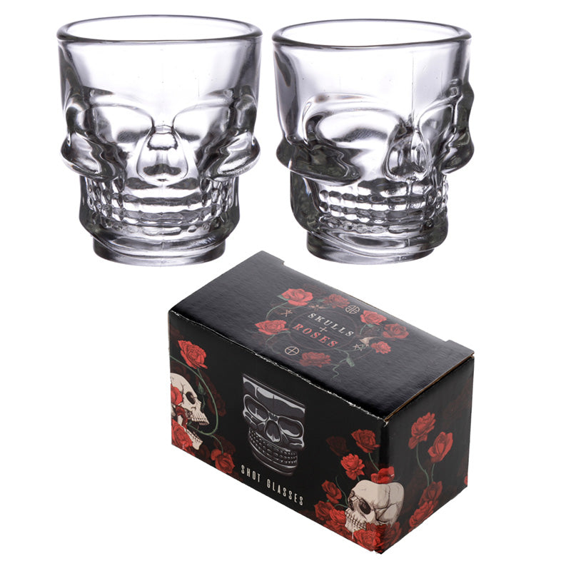 Collectible skull shot glasses
