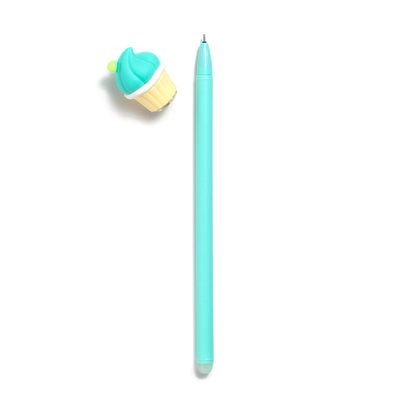 Cupcake Erasable Pen with vibrant ink