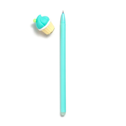 Cupcake Erasable Pen with vibrant ink