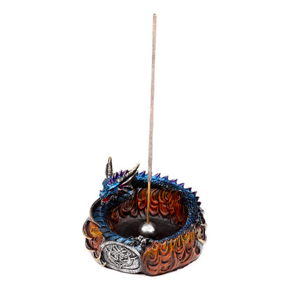 Fiery motif of Dark Legends Dragon Incense Burner