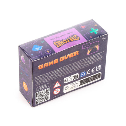 Game Over Stretchy Stress Fidget Toy as a decorative piece