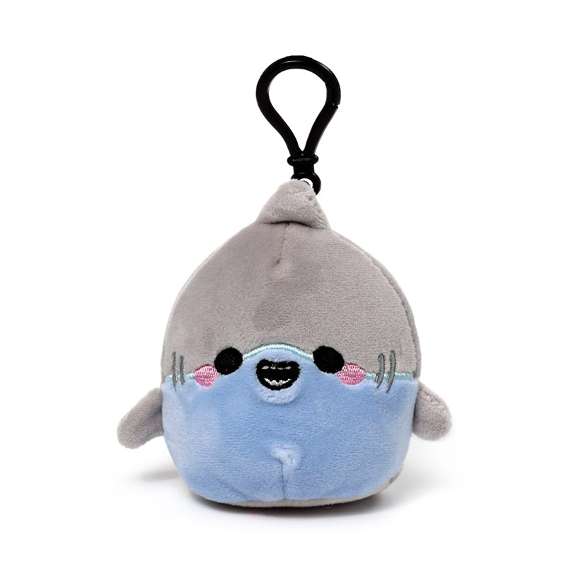 Squidglys Plush Keyring - Sealife surrounded by ocean-themed decor