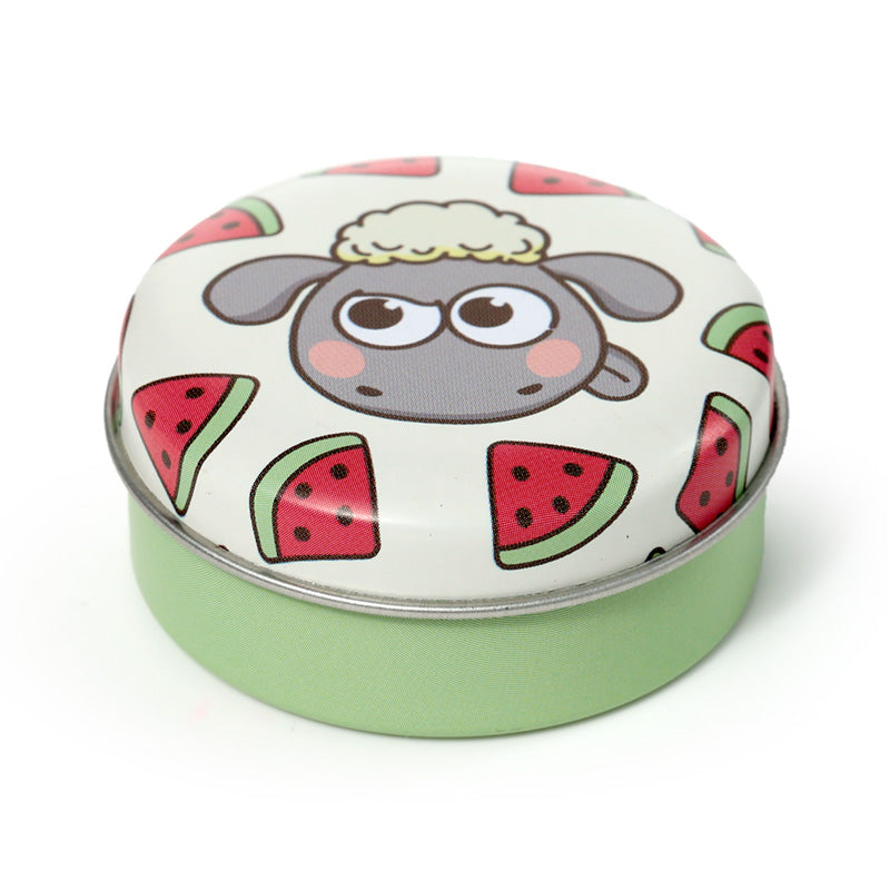 Kawaii Shaun the Sheep Lip Balm in a collectible tin