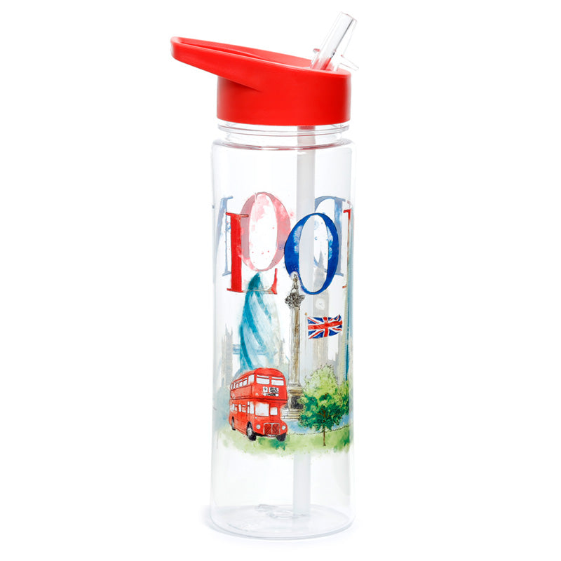 550ml Reusable Water Bottle with London Tour Design