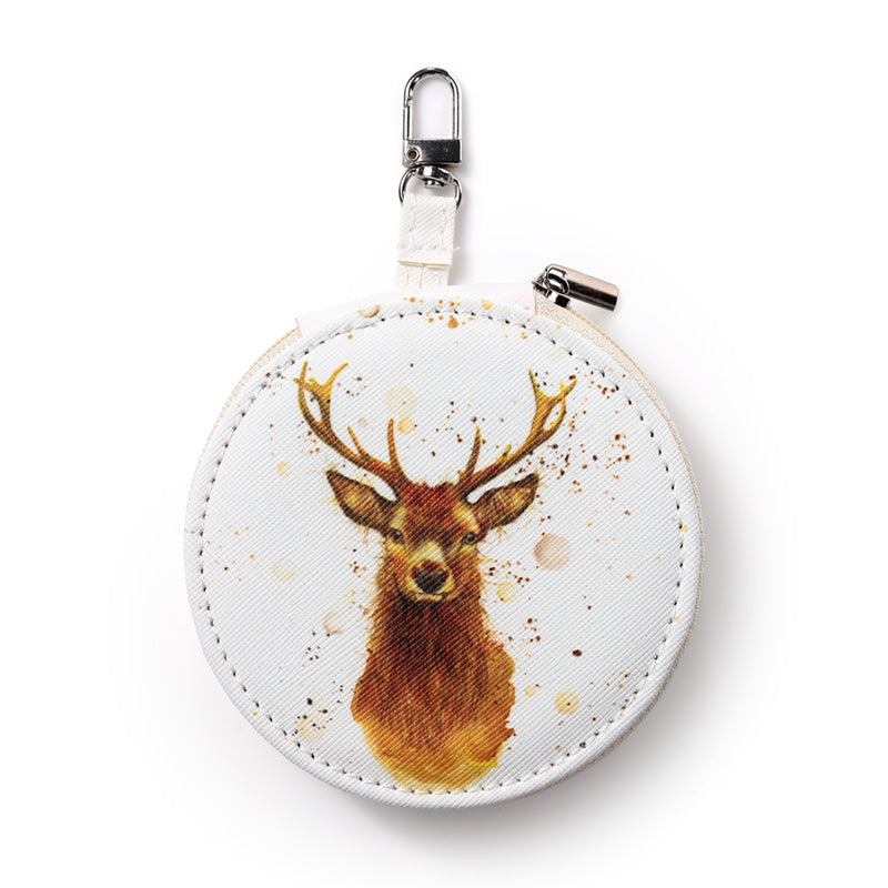 Stylish zip-up case of Jan Pashley Stag Manicure Set