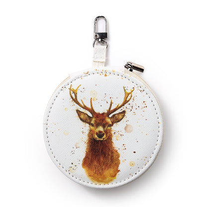 Stylish zip-up case of Jan Pashley Stag Manicure Set