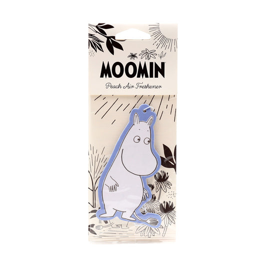Peach Scented Moomin Tammi Air Freshener on display