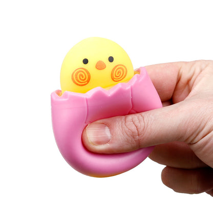 Fun Hatching Chick & Egg Pop Out Toy in action