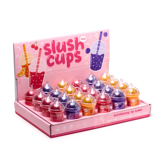 Slushy Cup Lip Balm in vibrant design