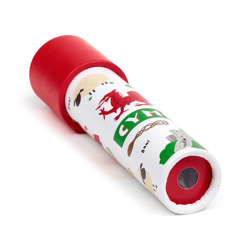 Giftable Welsh Dragon Kaleidoscope ornament