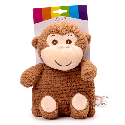 Microwavable plush lavender heat pack in monkey design