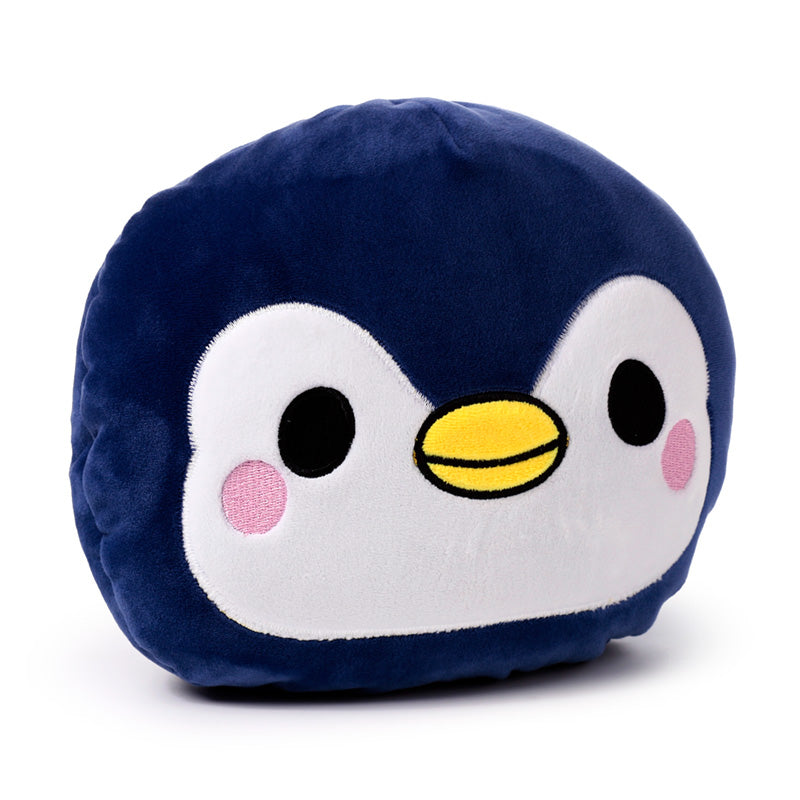Nico the Penguin plush toy in a child's room