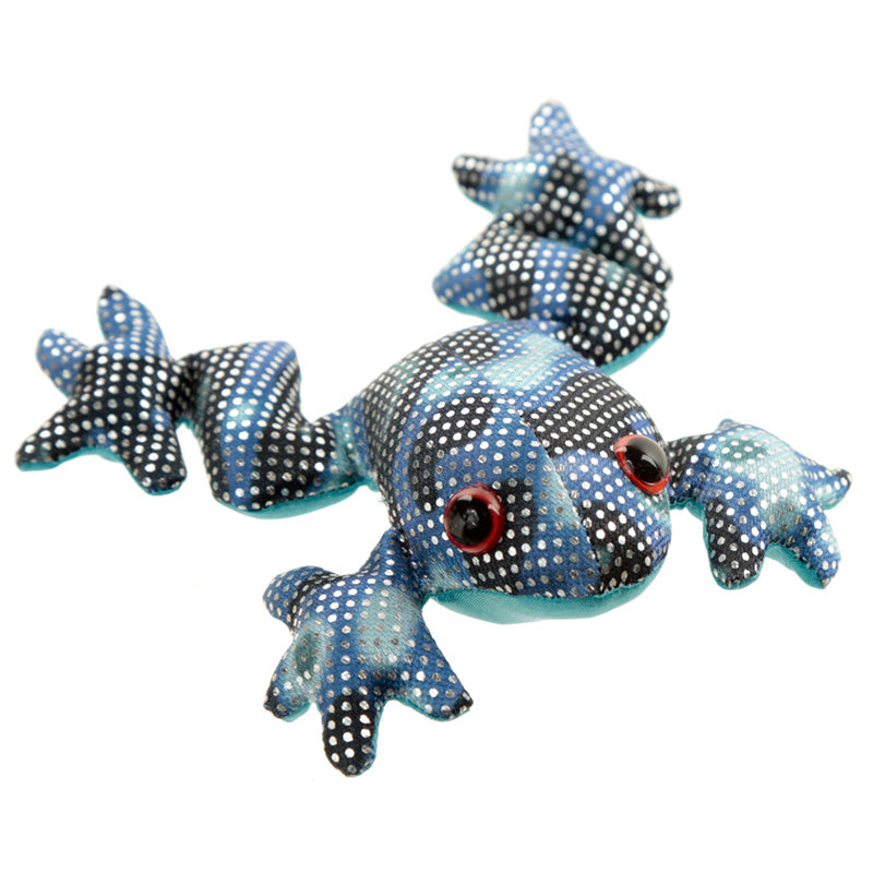 Playful Frog Sand Animal Paperweight