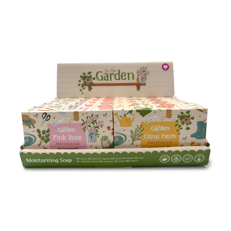 Handmade Soap Bar - In the Garden, perfect for home decor and gifting