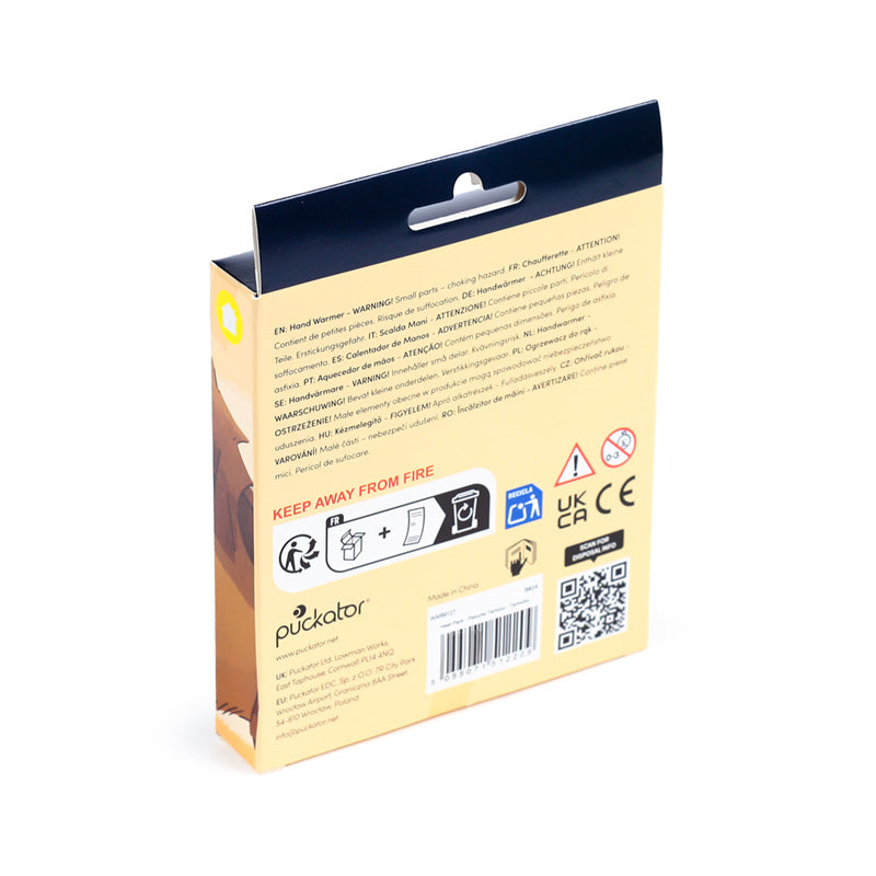 Highland Coo Plush Hand Warmer with seasonal decorations