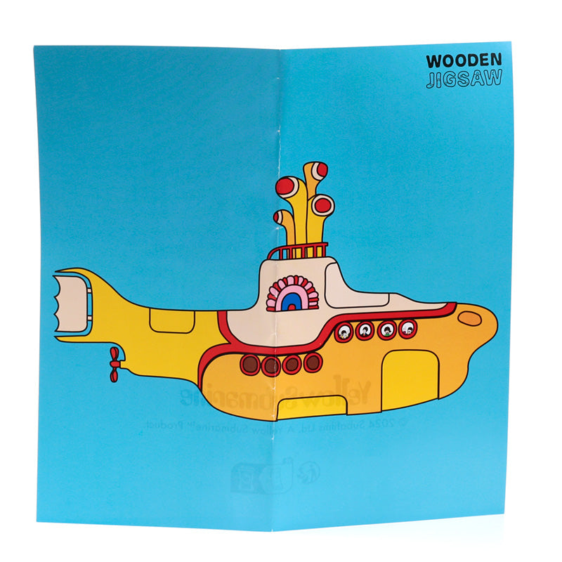Puzzle pieces of The Beatles Yellow Submarine