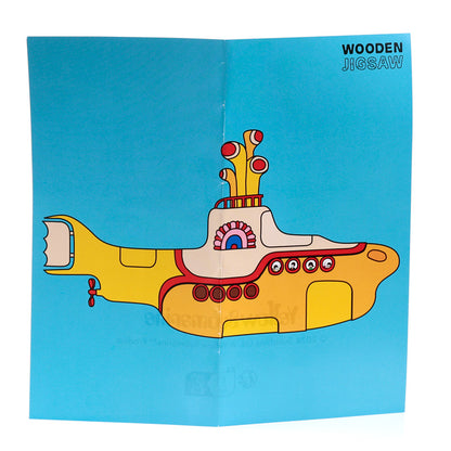 Puzzle pieces of The Beatles Yellow Submarine