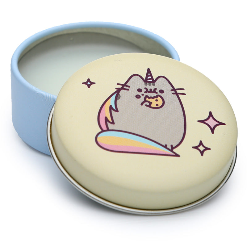 Pusheen Cat Pusheenicorn Lip Balm in a cute tin