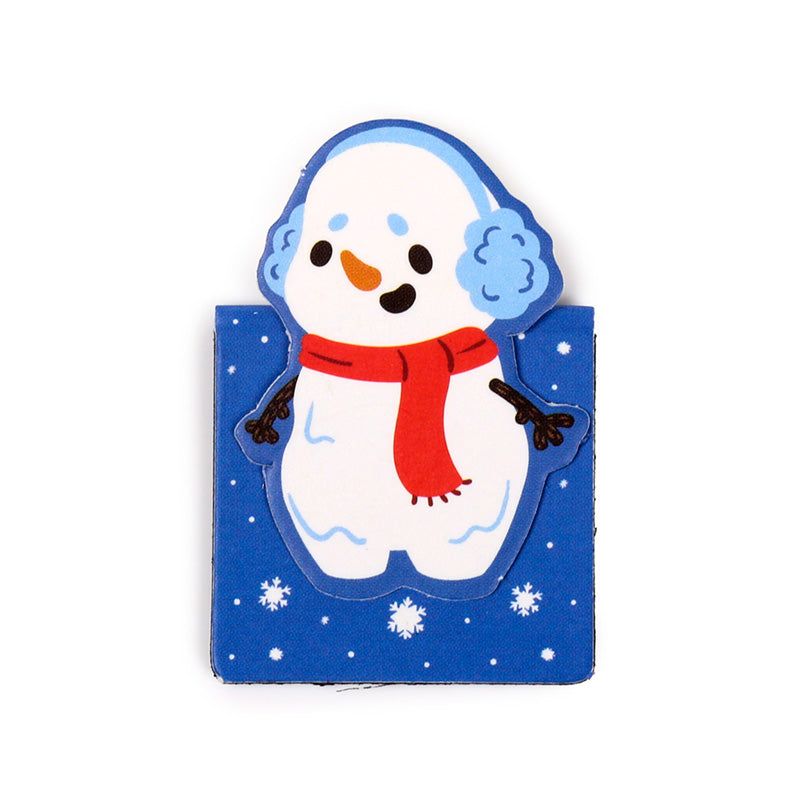 Magnetic bookmarks adding seasonal elegance