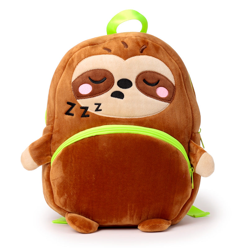 Spacious interior of Adoramals Cody the Sloth Backpack
