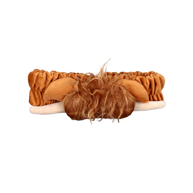 Plush Beauty Headband featuring Highland Cow design