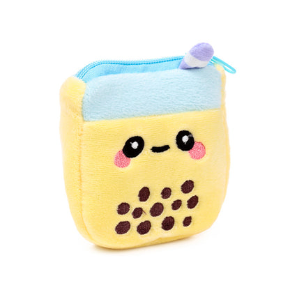 Foodiemals Bubble Tea Plush Change Purse lifestyle shot
