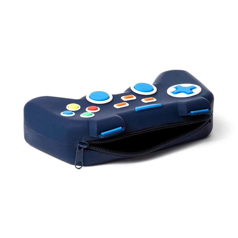 Silicone Pencil Case - Game Over Game Controller Open with Stationery