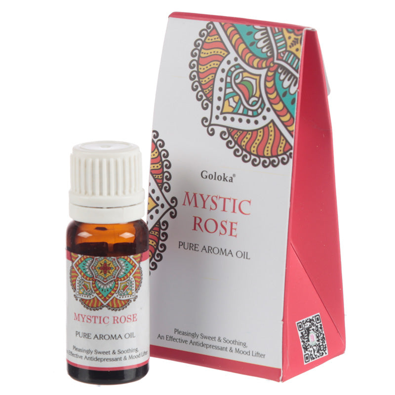 Goloka Mystic Rose Aroma Oil bottle
