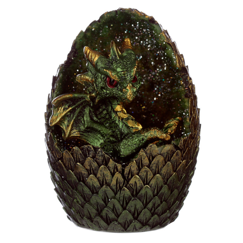 Whimsical Baby Dragon Crystal Egg for Fantasy Lovers
