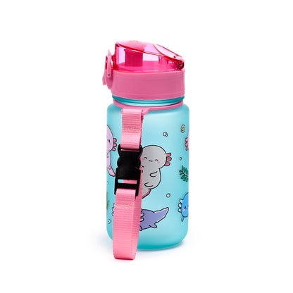 Eco-friendly children's water bottle with silicone seal