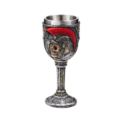 Decorative Goblet featuring Roman Soldier design