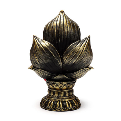 Decorative Thai Buddha Figurine on lotus flower