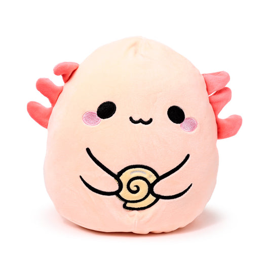 Squidglys Plush Toy - Adoramals Maddie the Axolotl front view