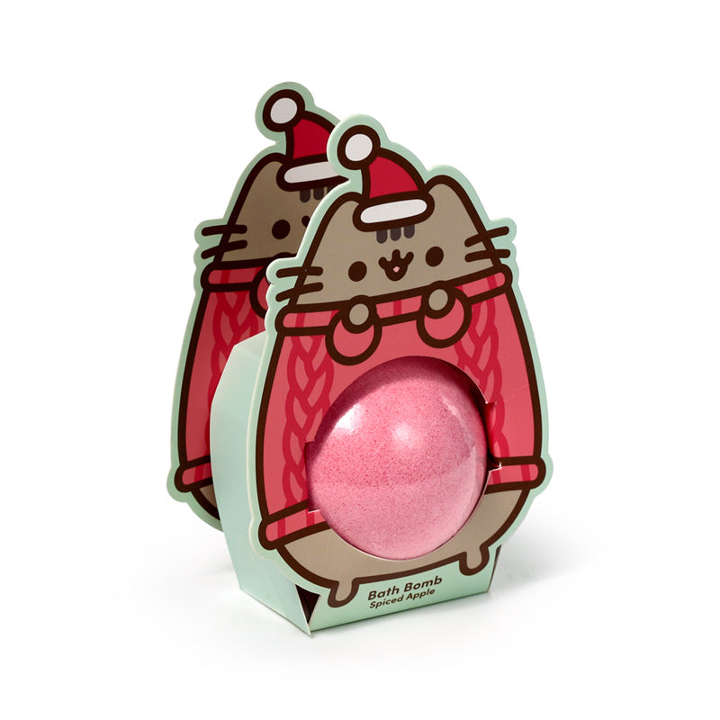 Relaxing bath experience with Pusheen the Cat Bath Bomb